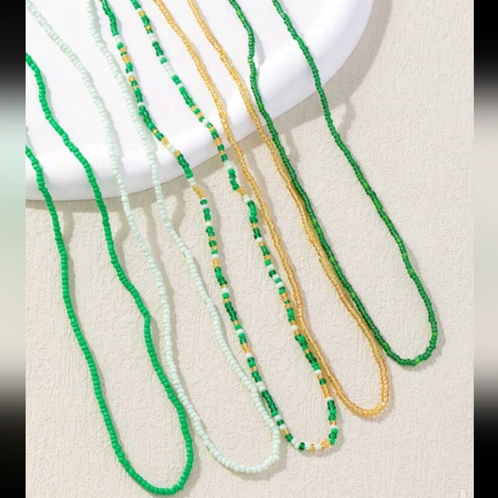 4pc Glass Waist Beads - Picture 7 of 7